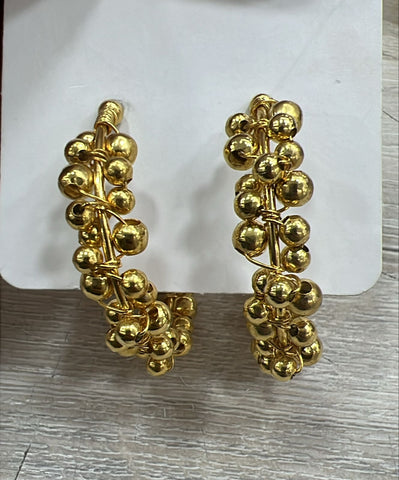 Aretes # 3 balines Grandes