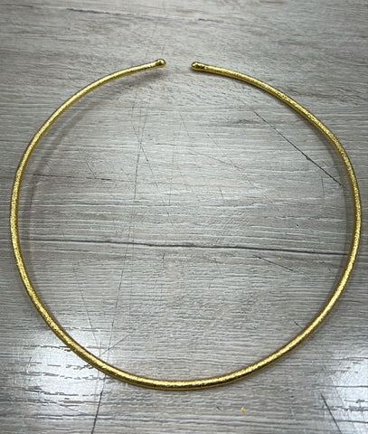 Choker circular Escarchado