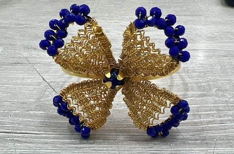 bangel Tejido cuenca azul