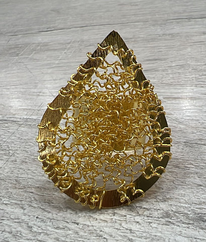 Set Gota Tejida Anillo