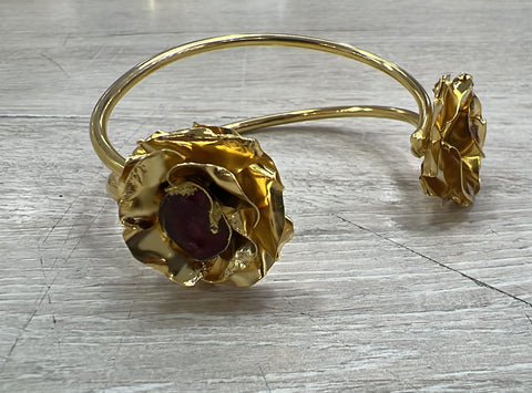 Bangel Set Doble Flor