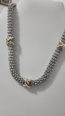 Collar dos Tonos Rodio