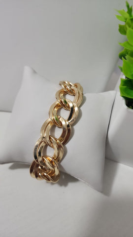 Pulsera Eslabon Ancho Zamack