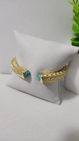 Bangel de Puntitos  Turquesa