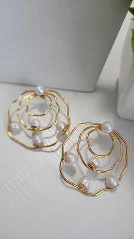 Aretes de perla