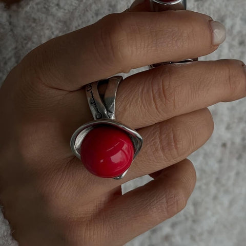 Anillo Platillo Carolina Olivares