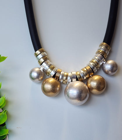 Collar Balines  Dos Tonos #010