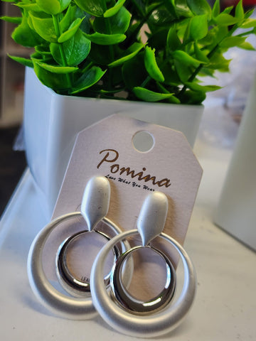 Arete Circular  Plata  #199