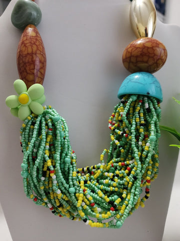 Collar de Cuencas  Verde $24