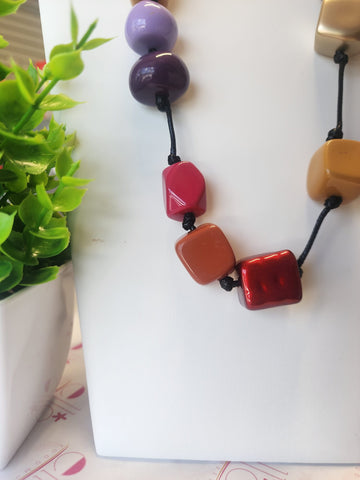 Collar de Colores Cuadrado