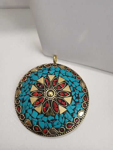 Gema de la india Turquesa # 5