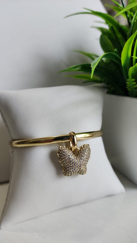 Mariposa Puff Diamantada