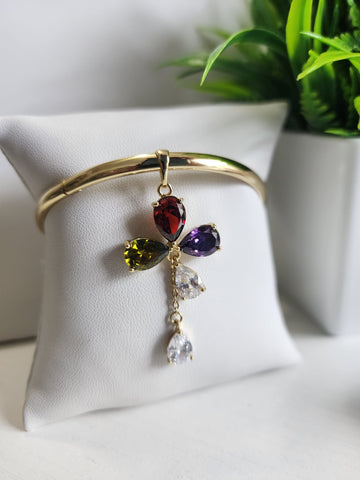 Gema Clover Colgante  Colores