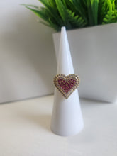 Anillo  Corazón Diamantado