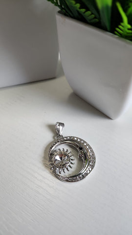 Gema Luna y Sol  Plata