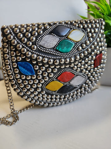 Cartera  Mosaico Rombo Colores