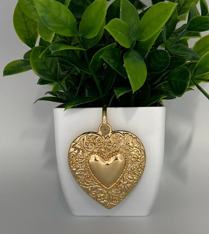 Gema Corazón dorado