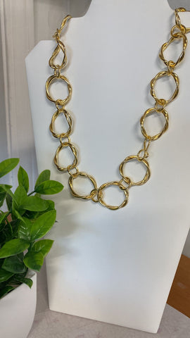 #332-Cadena Circular  Trenzada