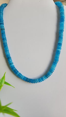 Cadena de Cuarzo  Azul