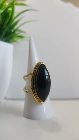 Anillo Ovalado  Onix