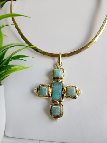 Gema Cruz  Cuarzo Verde