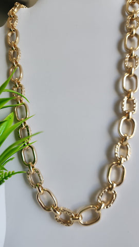 Cadena de Eslabon  Dorado