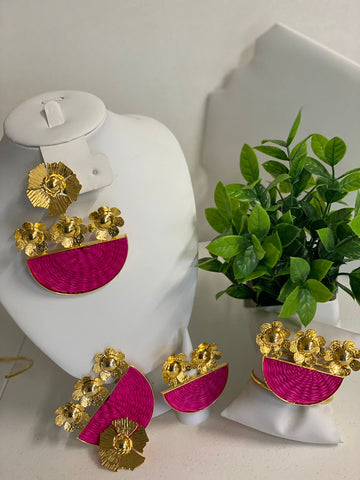 Set Florecita Fushia