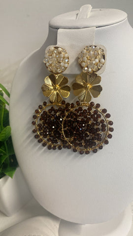 Aretes de Cuencas Chocolate