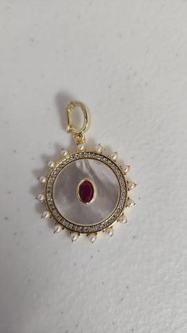 Gema Ojo Piedra Roja