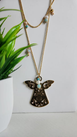 Cadena Angel  Doble Caída