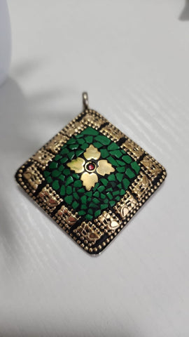 #12- Gema Mosaico Verde Diamante