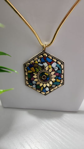 #54-Gema Hexagonal  Mosaico