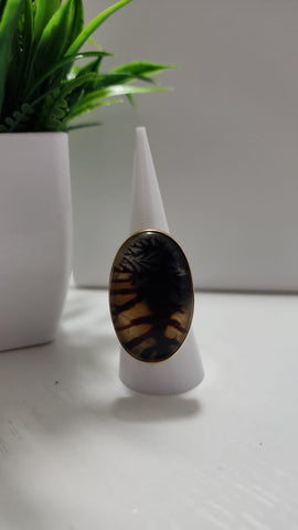 Anillo Ovalado Árbol de la Vida