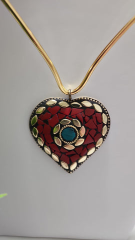 #51-Gema Corazón  Mosaico