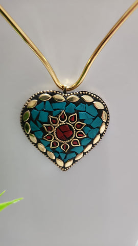 #30-Gema Corazón  Mosaico