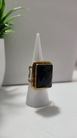 Anillo Cuadrado  Onix