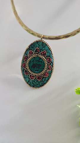 #1-Gema Ovalada  Mosaico