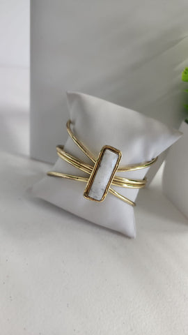 Bangel de araña Blanco