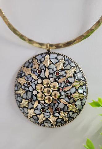 Gema Mosaico Grande la India