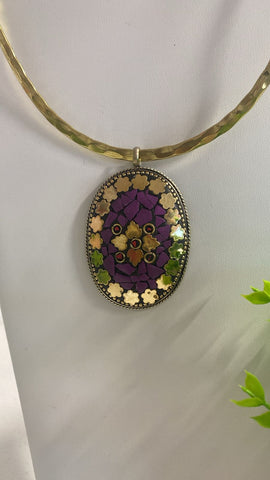 Gema Ovalada  Mosaico #9