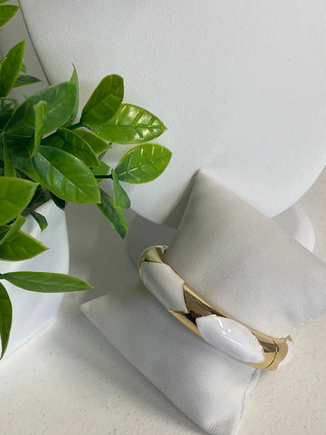 Pulsera blanca diamante