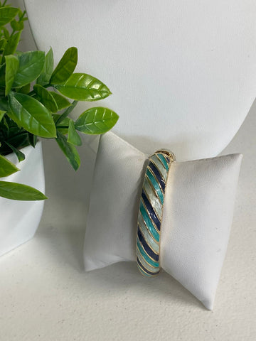 Pulsera 3 azul verde