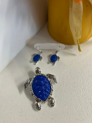 Set Tortuga azul