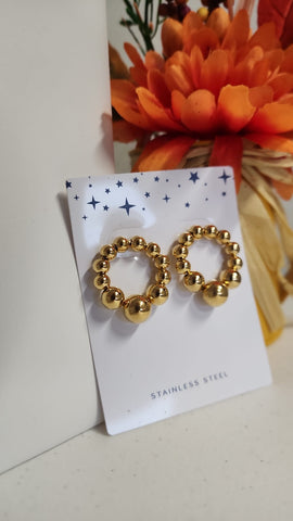 Aretes Corona Balin Perla