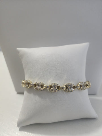 Pulsera GG Diamantada Pequeña