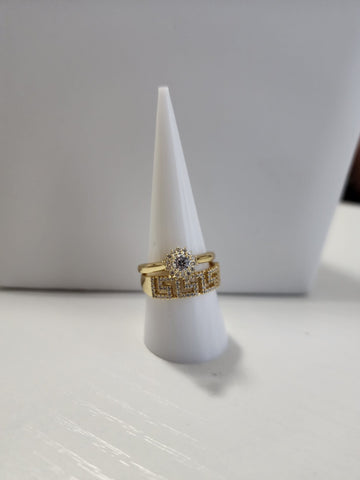 Anillo de dos Aro  Oro Matrimonio