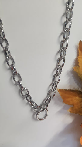 Cadena de Eslabones  Plata