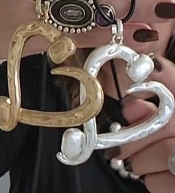 150-Collar Corazón Clavos Zk