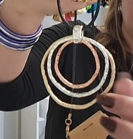 Collar ZK tres tonos # 2