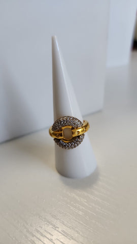 Anillo Círculo  Diamantado